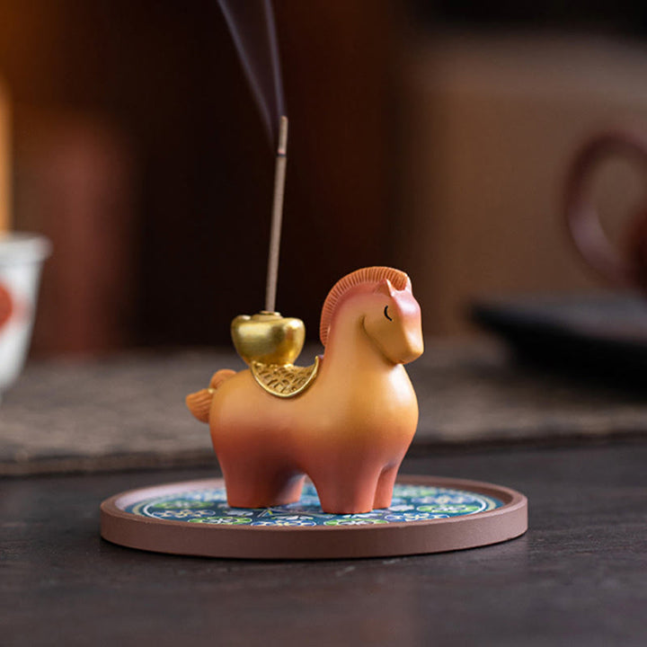 2026年午年Buddha Stones新年インゴット富を引き寄せるホームデコレーション香炉 - image 8