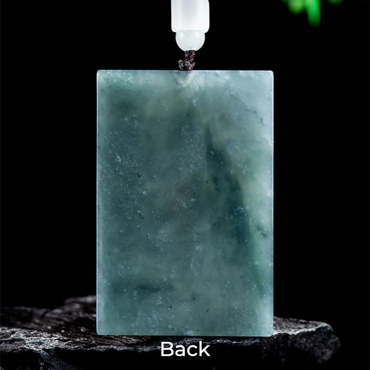 Buddha Stones午年 干支 彫刻 翡翠 豊穣 ネックレス ペンダント - image 24