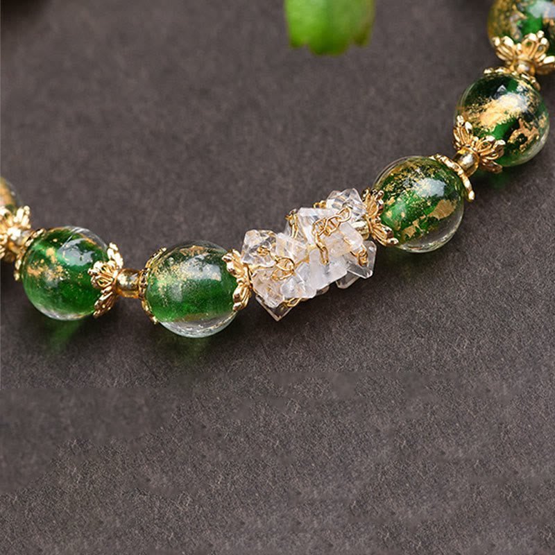 Buddha Stones琉璃ガラス 925スターリングシルバー 銅製 邪悪な霊を寄せ付けないブレスレット - image 14