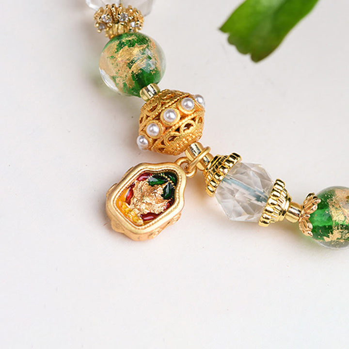 Buddha Stones琉璃ガラス 925スターリングシルバー 銅製 邪悪な霊を寄せ付けないブレスレット - image 13