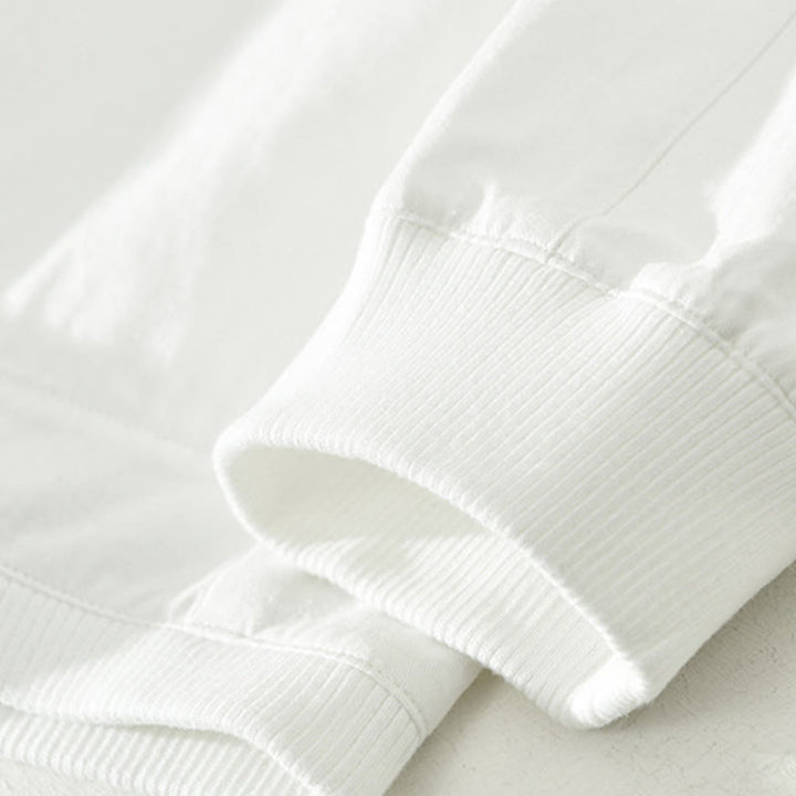 Buddha Stonesシンプル無地ボタンダウン メンズ スタンドカラー 長袖 コットンシャツ - image 17