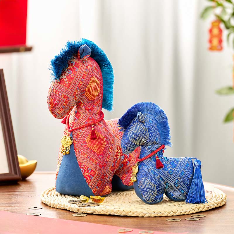 午年用Buddha Stones赤紐刺繍インゴットタッセル装飾 - image 16