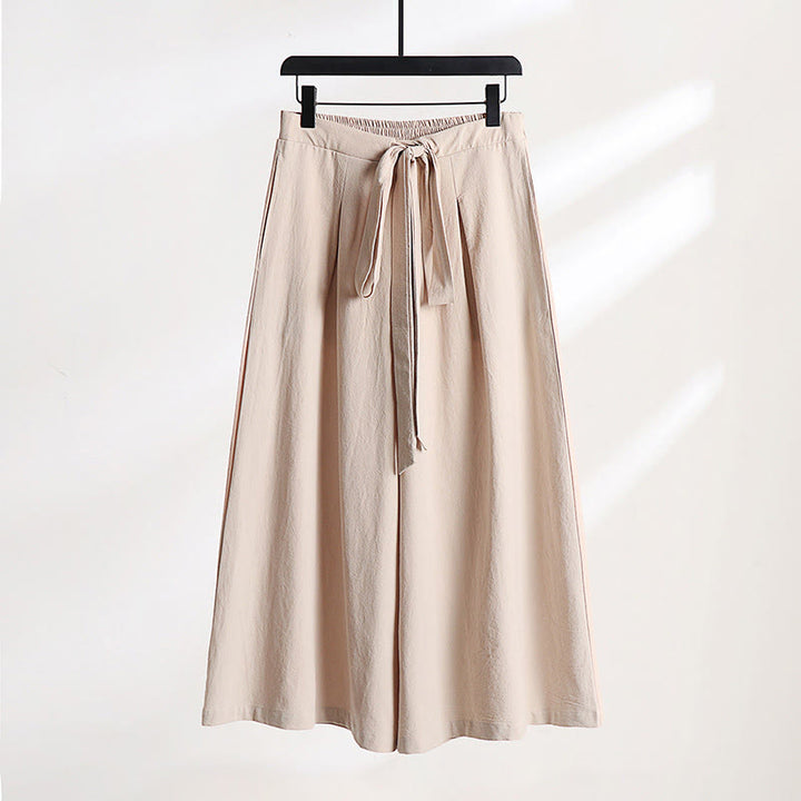 Buddha Stones 2点セット 秋 レースアップ コットン 着物 アンクル丈 ワイドレッグパンツ ポケット付き メンズ 瞑想用ウェア セット - image 15