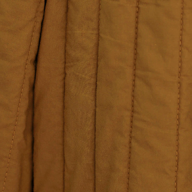 Buddha Stones冬 無地 カラーブロッキングデザイン コットン レディース ハーレムパンツ ポケット付き - image 32