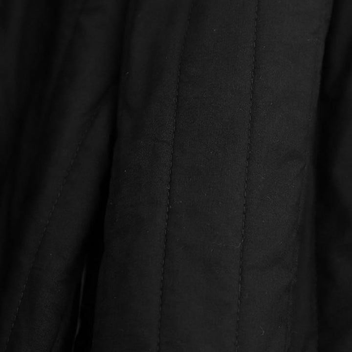 Buddha Stones冬 無地 カラーブロッキングデザイン コットン レディース ハーレムパンツ ポケット付き - image 9