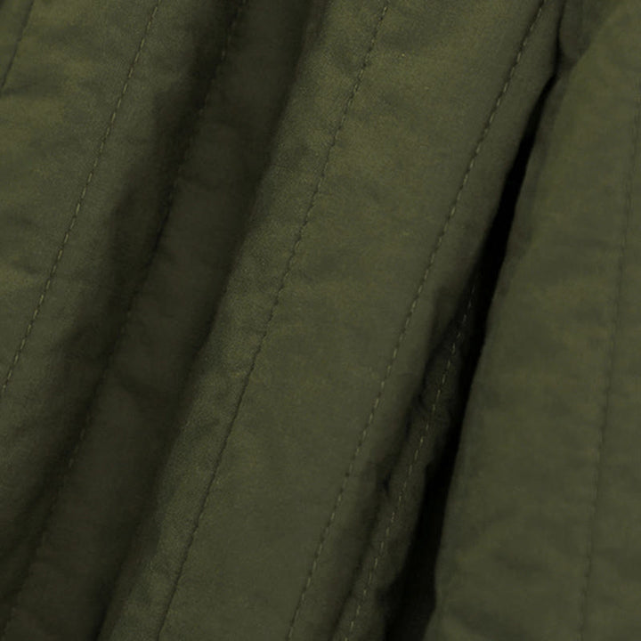 Buddha Stones冬 無地 カラーブロッキングデザイン コットン レディース ハーレムパンツ ポケット付き - image 25