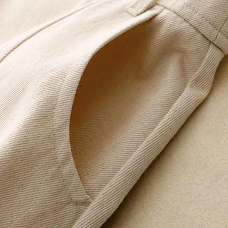 Buddha Stonesレディース ポケット付き無地コットンスカート - image 13