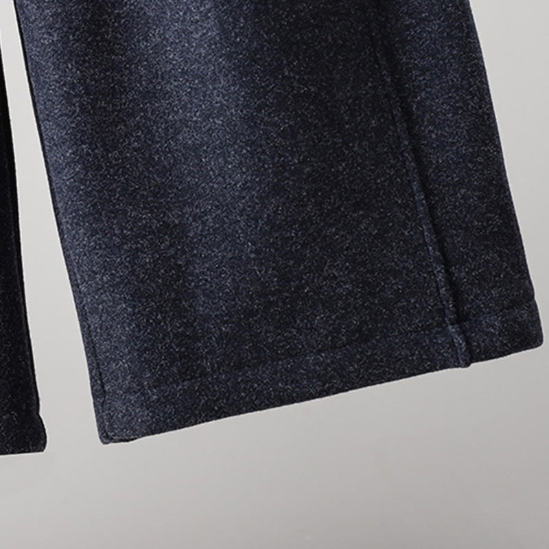 Buddha Stones無地コットン レースアップデザイン 厚手レディースパンツ ポケット付き - image 13