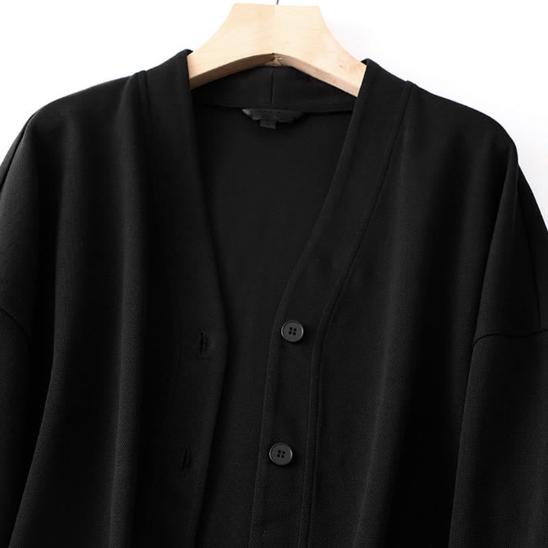 Buddha Stonesプレーンボタン レディース コットン ロングスリーブ ジャケット - image 11