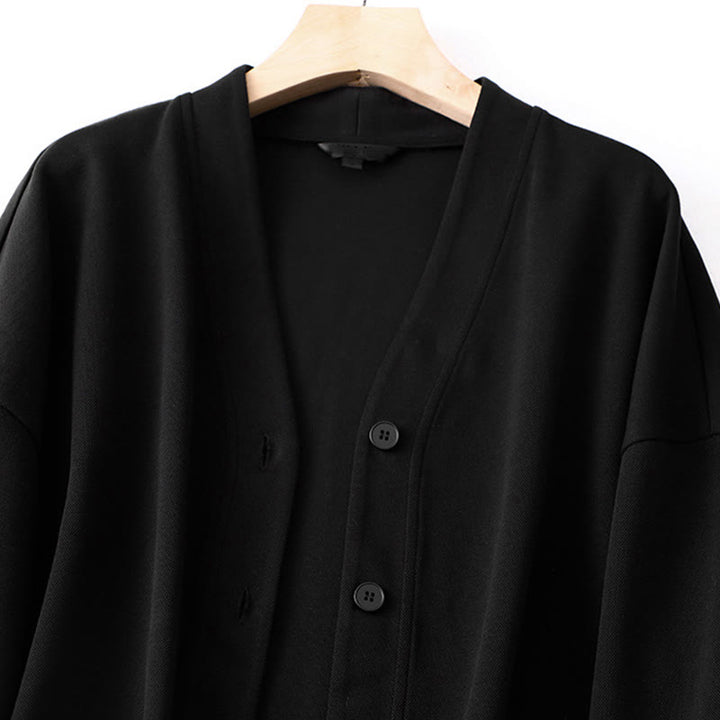 Buddha Stonesプレーンボタン レディース コットン ロングスリーブ ジャケット - image 11