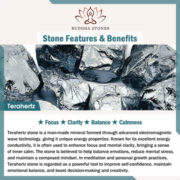 Buddha Stones 108個のテラヘルツビーズ フォーカス クラリティマーラー数珠 - image 6