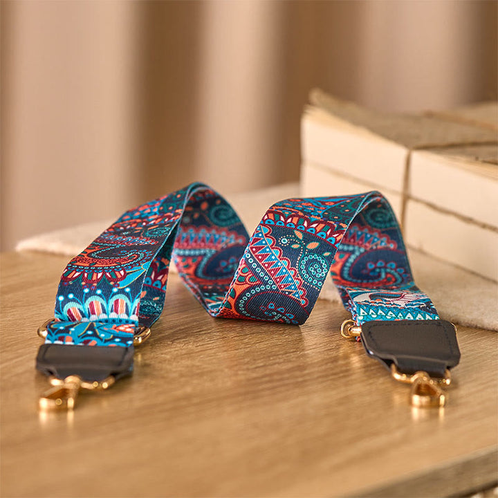 Buddha Stonesボヘミアン風ひまわりの目 調節可能なハンドバッグ クロスボディ ショルダーバッグ ストラップ 交換用 - image 2