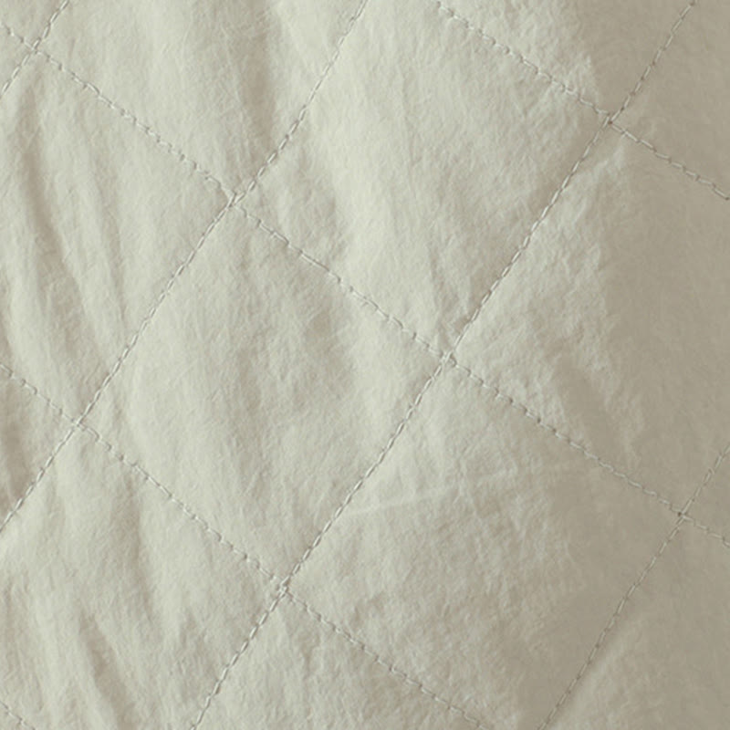 Buddha Stones菱形柄コットンポリエステル厚手レディースパンツ（ポケット付き） - image 11