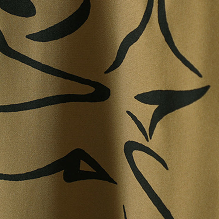 Buddha Stones春秋 スタンドカラー ライン柄 長袖 レディース コットン ポリエステル シャツ  - image 7