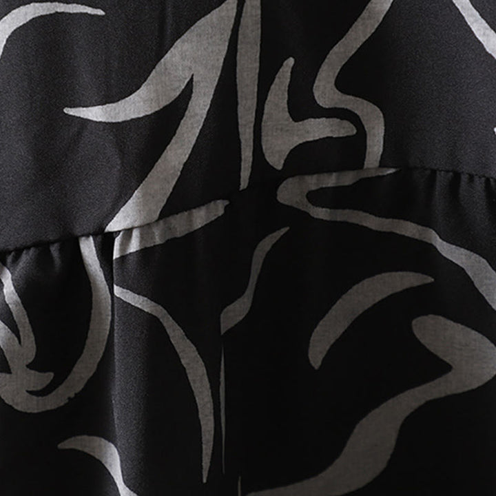 Buddha Stones春秋 スタンドカラー ライン柄 長袖 レディース コットン ポリエステル シャツ  - image 20