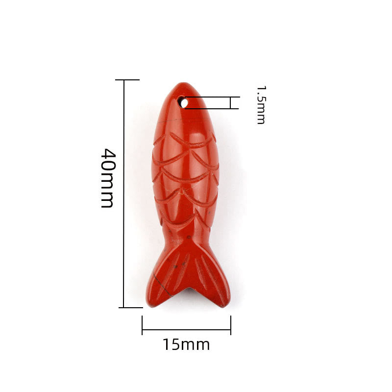 Buddha Stones彫刻鯉クリスタルインド瑪瑙アメジスト暖かさ豊かさネックレスペンダント - image 26