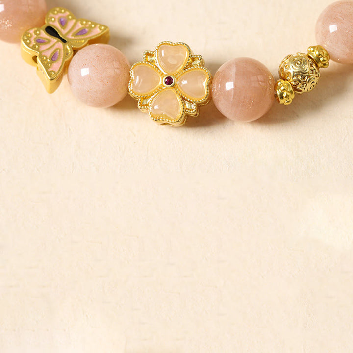 Buddha Stones午年 南 赤瑪瑙 太陽石 トルマリン成就のブレスレット - image 15