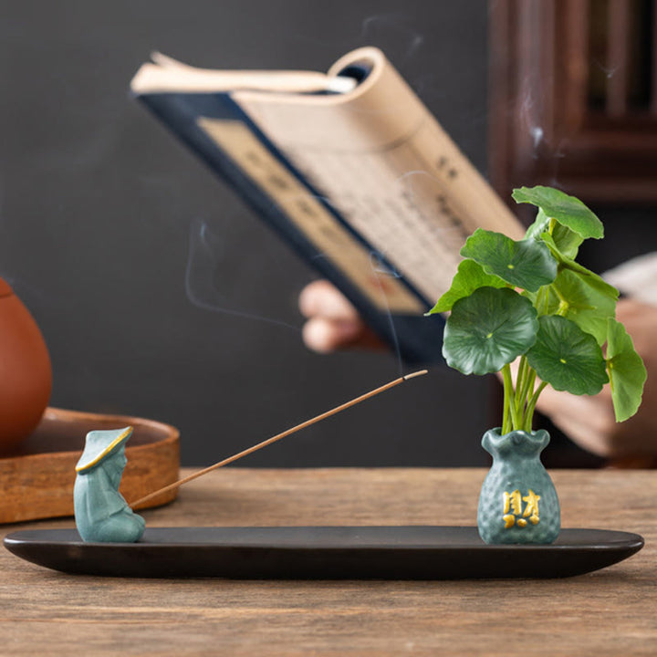 Buddha StonesPiXiu富をもたらす 家の装飾 香炉 - image 2