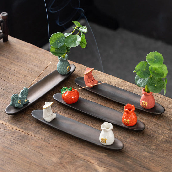 Buddha StonesPiXiu富をもたらす 家の装飾 香炉 - image 19