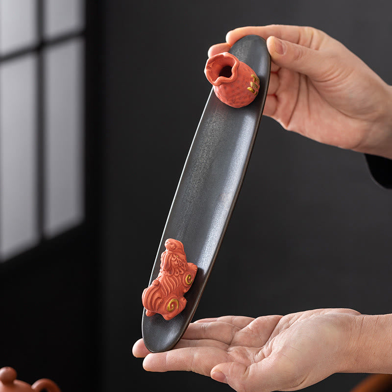 Buddha StonesPiXiu富をもたらす 家の装飾 香炉 - image 9