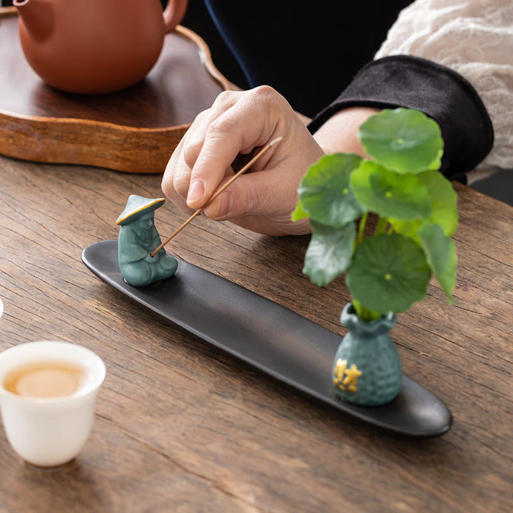 Buddha StonesPiXiu富をもたらす 家の装飾 香炉 - image 3