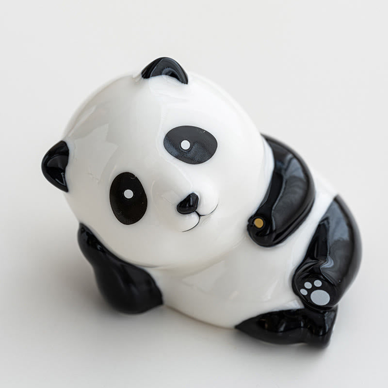 Buddha Stonesパンダ型 ホームデコレーション 香炉 - image 1