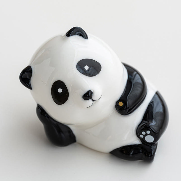 Buddha Stonesパンダ型 ホームデコレーション 香炉 - image 1