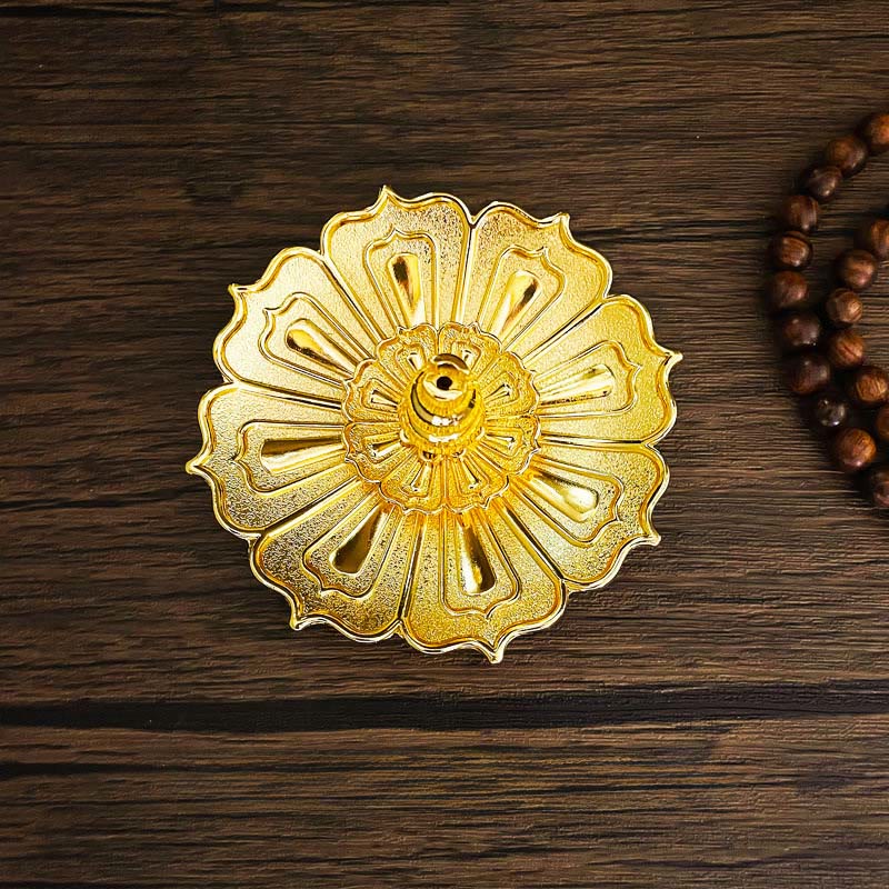 Buddha Stones蓮 家の装飾 香炉 - 黄蓮（8.8×3.2cm） - image 3