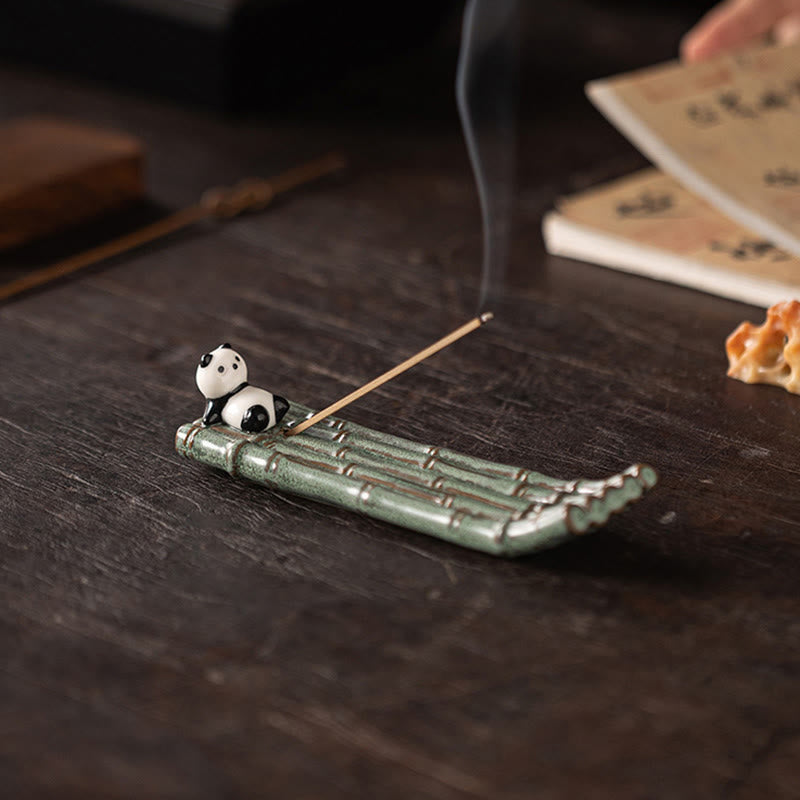 Buddha Stonesパンダホームデコレーション香炉 - image 13