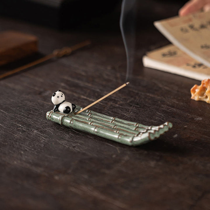 Buddha Stonesパンダホームデコレーション香炉 - image 13