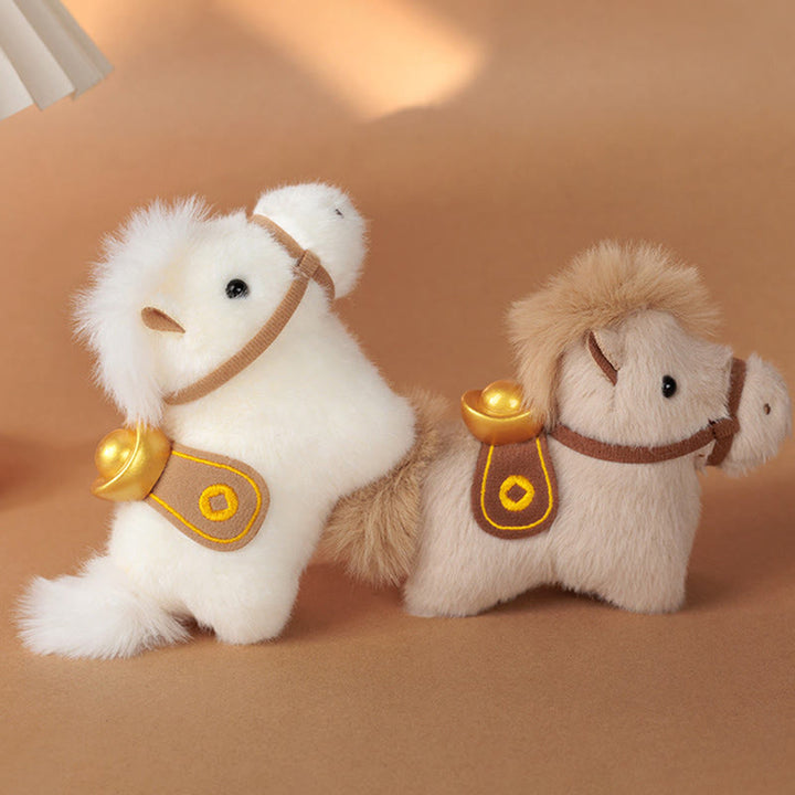 Buddha Stones午年 金塊 単色 ぬいぐるみ ポニー 吊り下げ装飾 - image 16