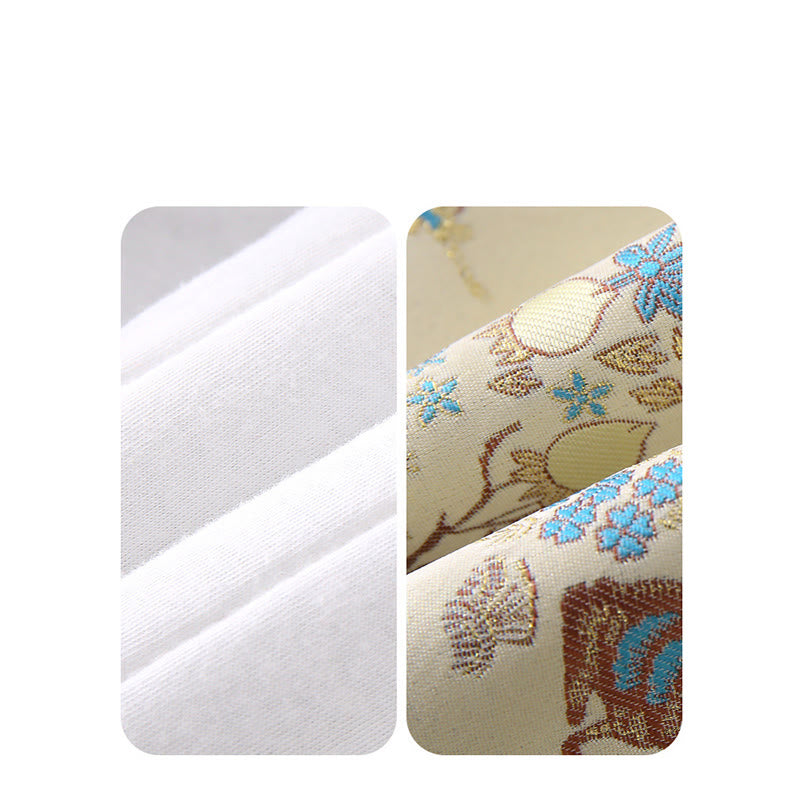 Buddha Stones 2点セット 冬用 ウサギ ピーチ柄 ベビー 幼児 男の子 コットン 長袖 タンスーツ 伸縮性ウエスト パンツ ポケット付き 衣装セット - image 13