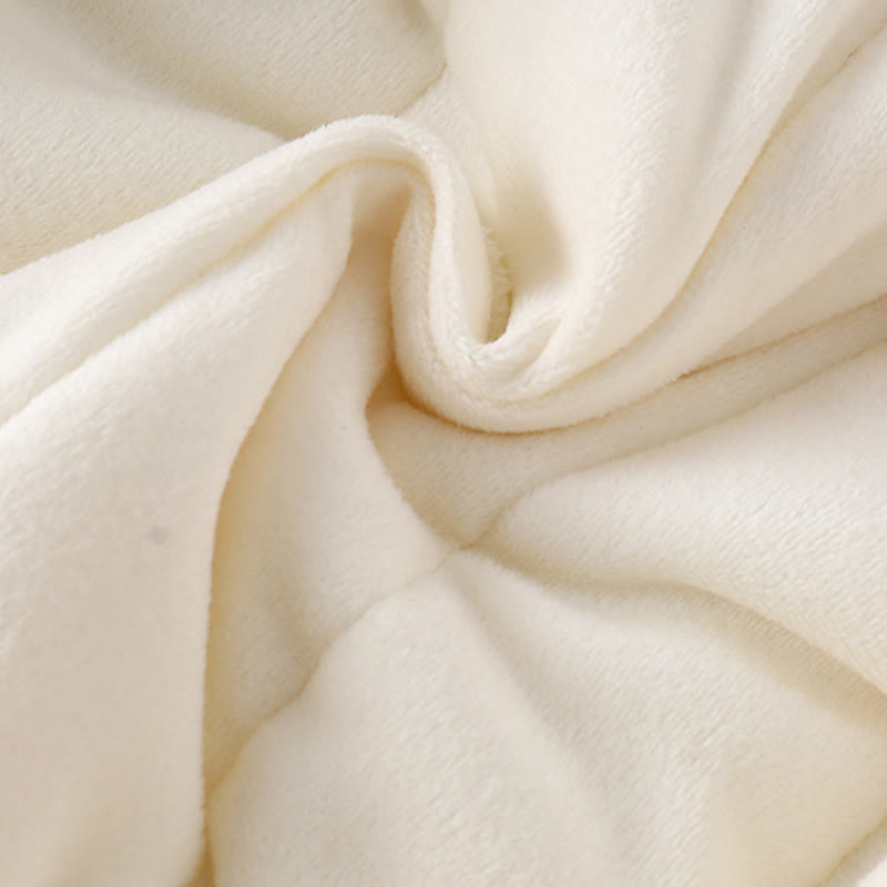 Buddha Stonesと冬の蝶と縁起の良い雲のデザイン 女の子用コットン長袖ワンピースロンパース - image 12