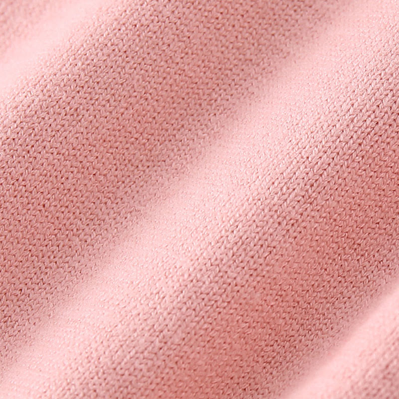 Buddha Stones春秋カラーブロッキング ベビーガールズ 長袖 フード付き ニットワンピース ロンパース - image 15