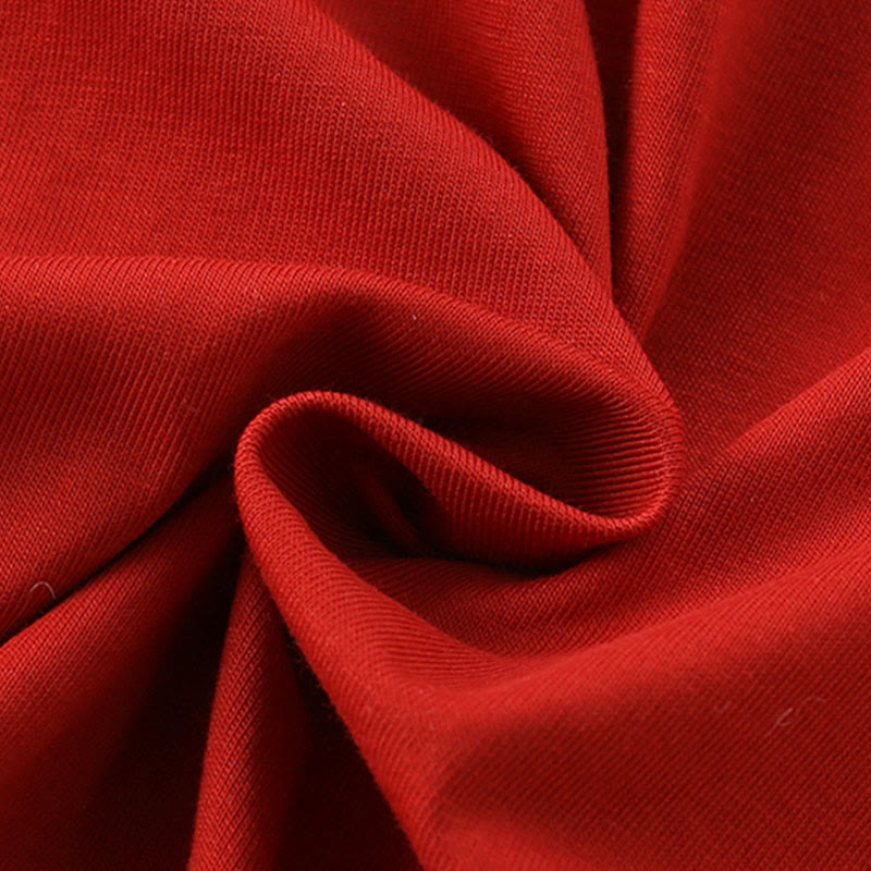 Buddha Stones春秋 レッド ストロベリーデザイン ベビーガール コットン 長袖 ワンピース ロンパース - image 7