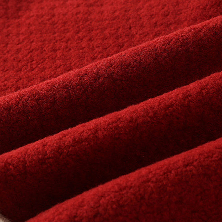 Buddha Stones秋冬 赤鯉鯉模様 女の子 男の子 長袖 マント ジャケット - image 10