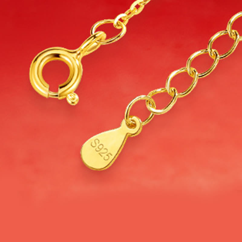 Buddha Stones午年銅貨 925スターリングシルバー 赤瑪瑙良縁祈願ネックレスペンダント - image 7