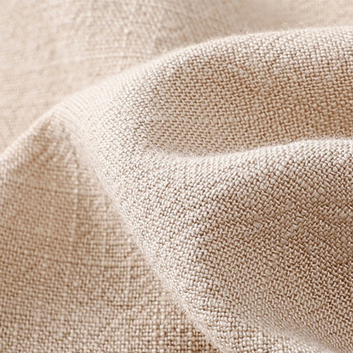 Buddha Stonesレトロ レースアップ フロッグボタンデザイン レディース 七分袖 コットンリネンシャツ - image 10