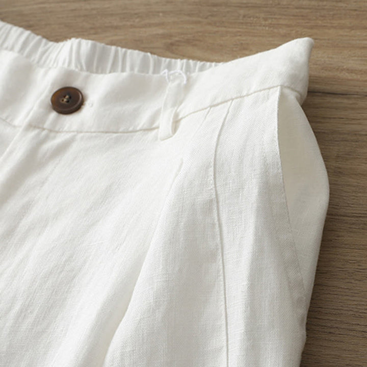 Buddha Stonesレディース 秋冬通勤 無地 ジッパーデザイン コットン ワイドレッグパンツ ポケット付き - image 11