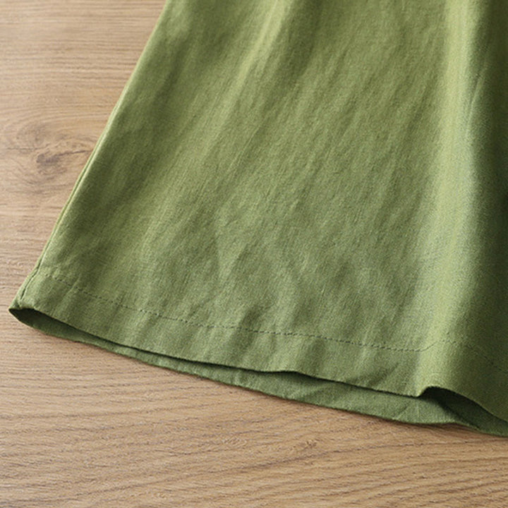 Buddha Stonesレディース 秋冬通勤 無地 ジッパーデザイン コットン ワイドレッグパンツ ポケット付き - image 25