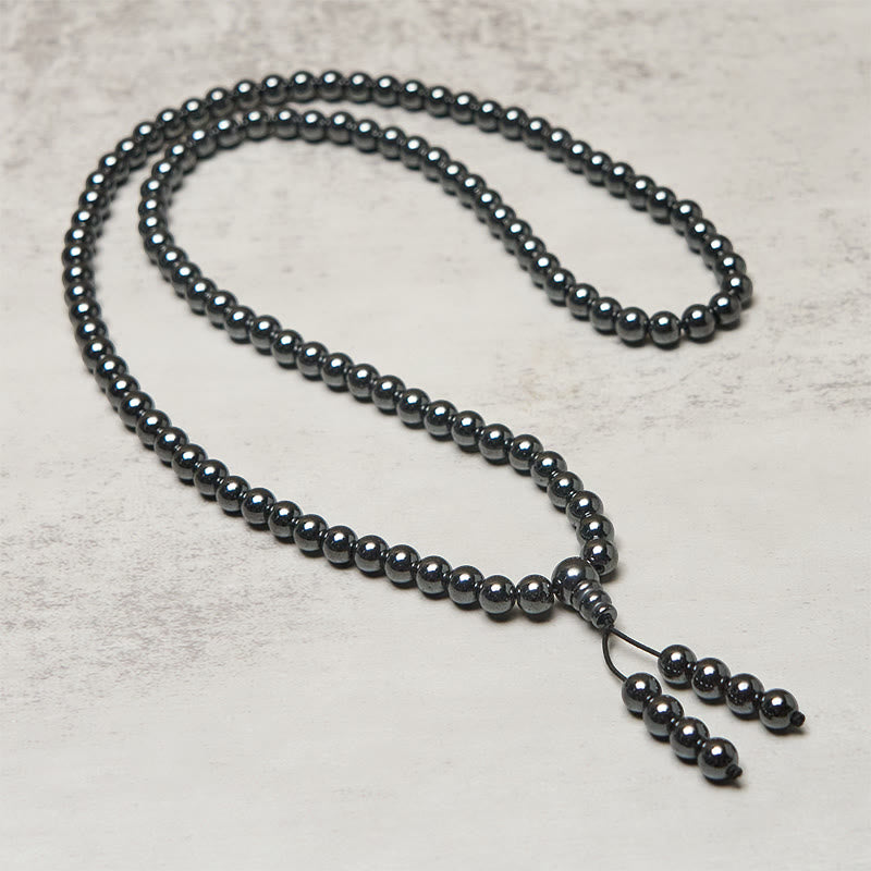 Buddha Stones 108個のテラヘルツビーズ フォーカス クラリティマーラー数珠 - image 2