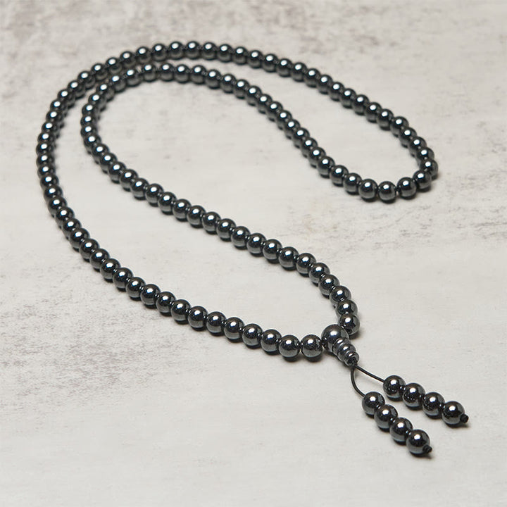 Buddha Stones 108個のテラヘルツビーズ フォーカス クラリティマーラー数珠 - image 2