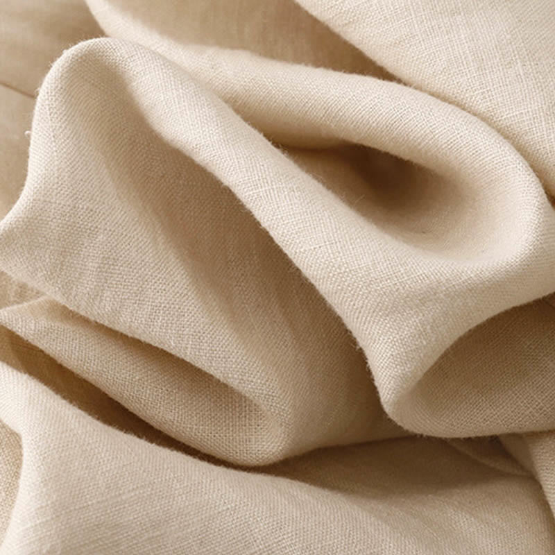 Buddha Stonesレディース 春 無地 シンプル 7-8丈 コットンパンツ ポケット付き - image 17