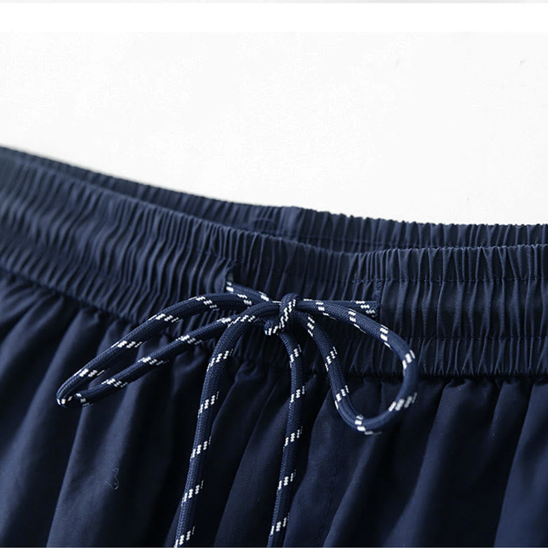 Buddha Stones無地 ハイウエスト プリーツデザイン レディース ハーレムパンツ ポケット付き - image 2