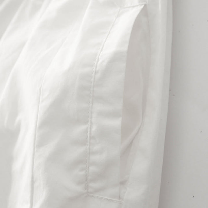 Buddha Stones無地 ハイウエスト プリーツデザイン レディース ハーレムパンツ ポケット付き - image 12