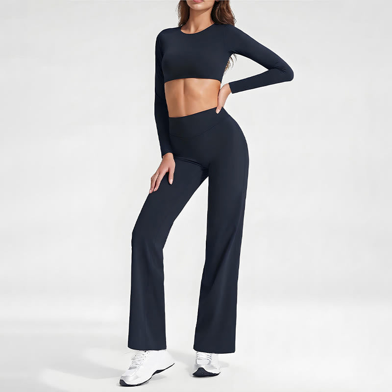 Buddha Stones長袖 バックレス ブラ スポーツ フィットネス ヨガ レディース タンクトップ - image 6