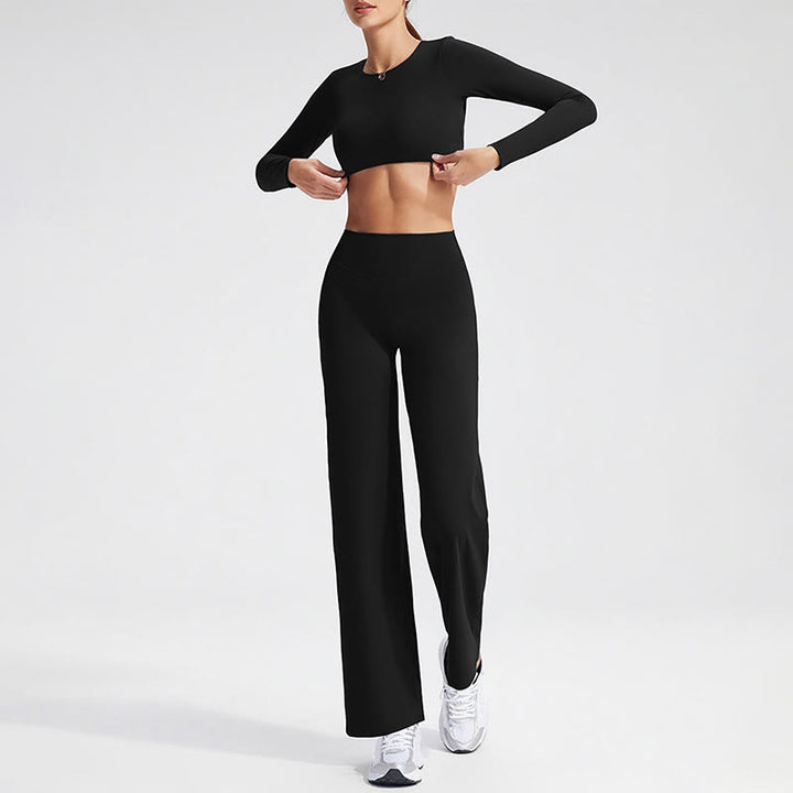 Buddha Stones長袖 バックレス ブラ スポーツ フィットネス ヨガ レディース タンクトップ - image 7