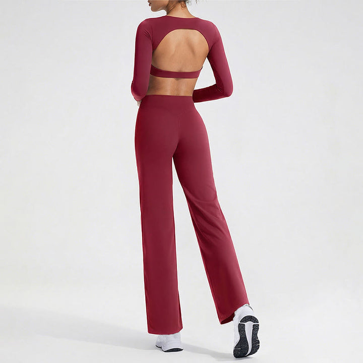 Buddha Stones長袖 バックレス ブラ スポーツ フィットネス ヨガ レディース タンクトップ - image 29