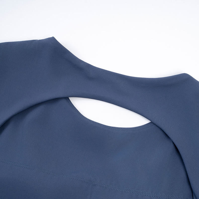 Buddha Stones長袖 バックレス ブラ スポーツ フィットネス ヨガ レディース タンクトップ - image 15