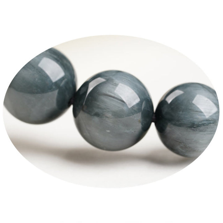 Buddha Stonesイーグルアイストーン ポジティブカーム ビーズブレスレット - image 12